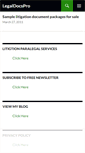 Mobile Screenshot of legaldocspro.net